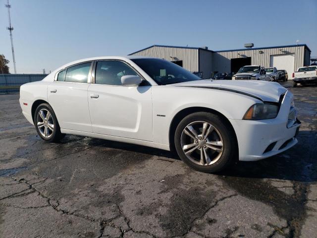 2C3CDXDT4DH686337 - 2013 DODGE CHARGER R/T WHITE photo 4