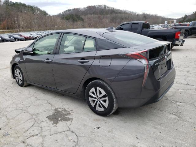 JTDKARFU9G3505631 - 2016 TOYOTA PRIUS GRAY photo 2