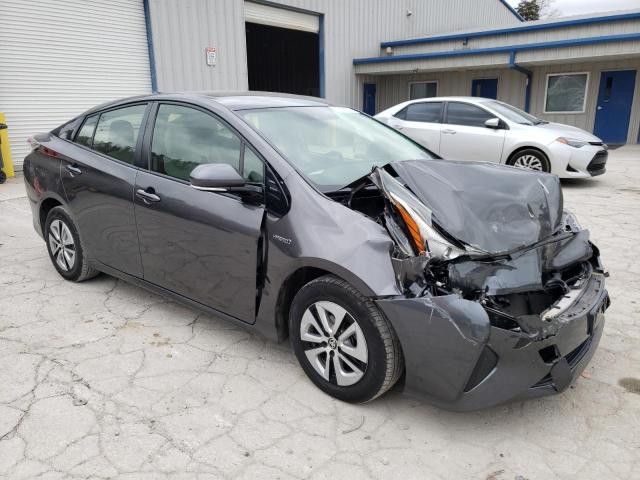 JTDKARFU9G3505631 - 2016 TOYOTA PRIUS GRAY photo 4