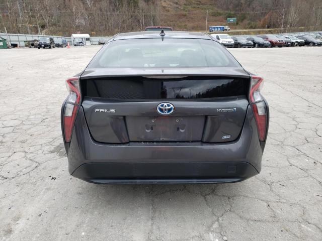 JTDKARFU9G3505631 - 2016 TOYOTA PRIUS GRAY photo 6