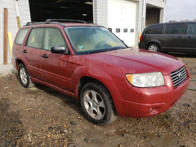 JF1SG63688H710080 - 2008 SUBARU FORESTER 2.5X RED photo 4