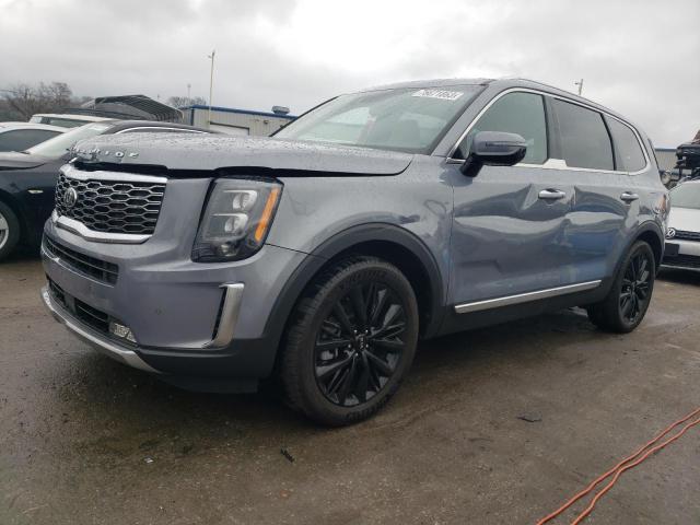 5XYP5DHC7MG119492 - 2021 KIA TELLURIDE SX GRAY photo 1