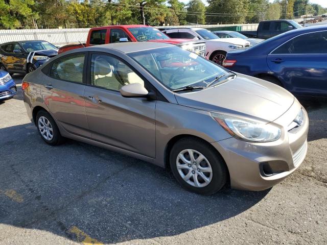 KMHCT4AE2DU552146 - 2013 HYUNDAI ACCENT GLS GRAY photo 4