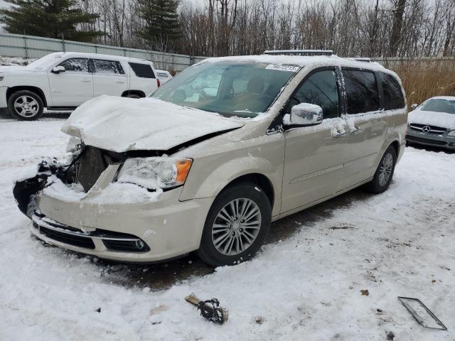 2C4RC1CG0ER262952 - 2014 CHRYSLER TOWN & COU TOURING L GOLD photo 1