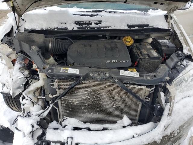 2C4RC1CG0ER262952 - 2014 CHRYSLER TOWN & COU TOURING L GOLD photo 11