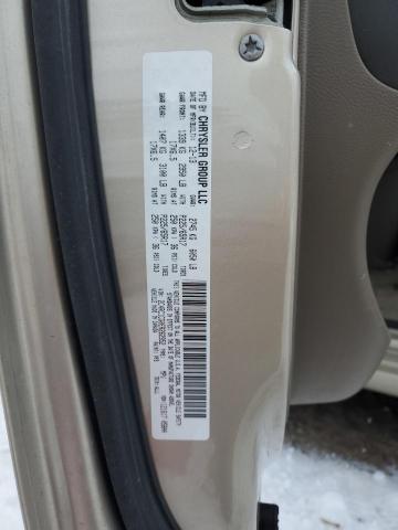 2C4RC1CG0ER262952 - 2014 CHRYSLER TOWN & COU TOURING L GOLD photo 12