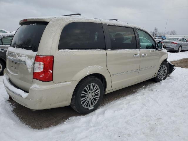 2C4RC1CG0ER262952 - 2014 CHRYSLER TOWN & COU TOURING L GOLD photo 3