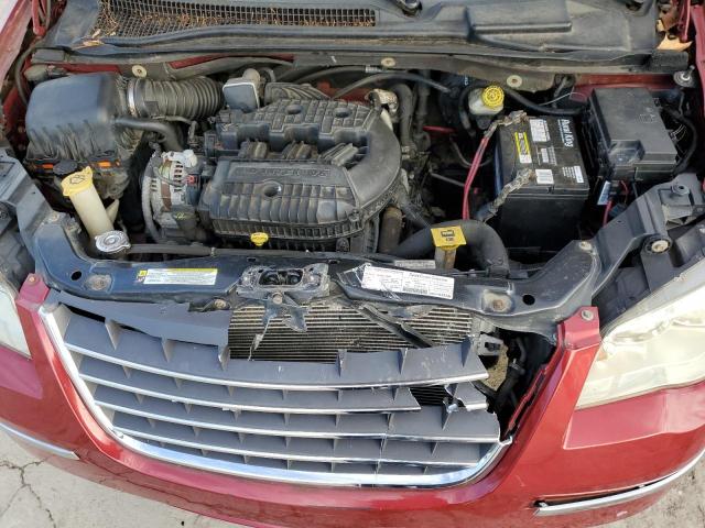 2A8HR64XX8R838114 - 2008 CHRYSLER TOWN & COU LIMITED RED photo 12