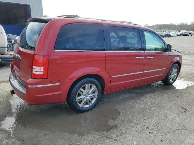 2A8HR64XX8R838114 - 2008 CHRYSLER TOWN & COU LIMITED RED photo 3