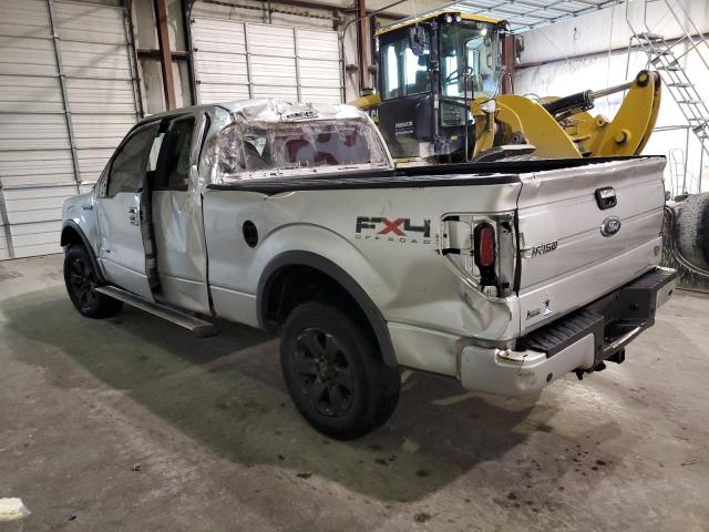 1FTFX1ET5BFC23732 - 2011 FORD F150 SUPER CAB SILVER photo 2