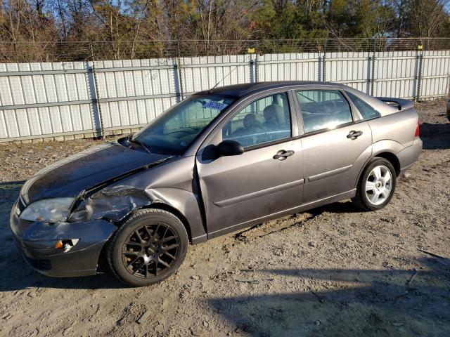 1FAFP34N26W111805 - 2006 FORD FOCUS ZX4 GRAY photo 1