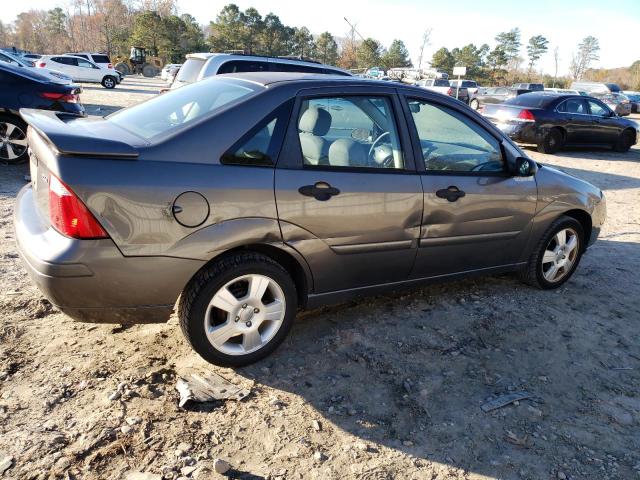 1FAFP34N26W111805 - 2006 FORD FOCUS ZX4 GRAY photo 3