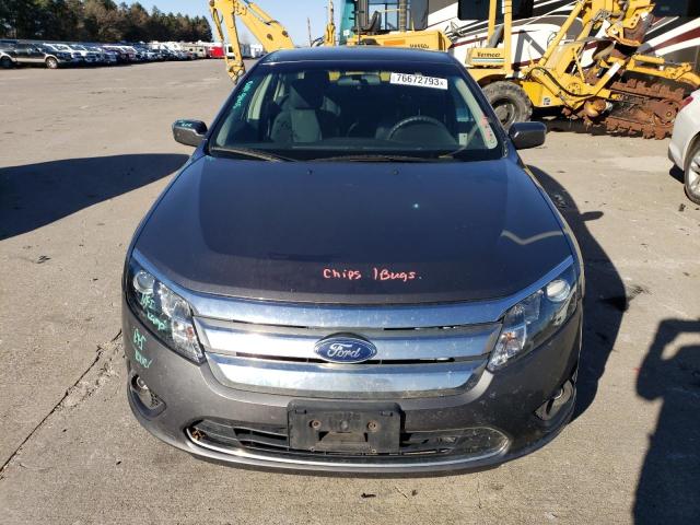 3FAHP0HA4BR236400 - 2011 FORD FUSION SE GRAY photo 5