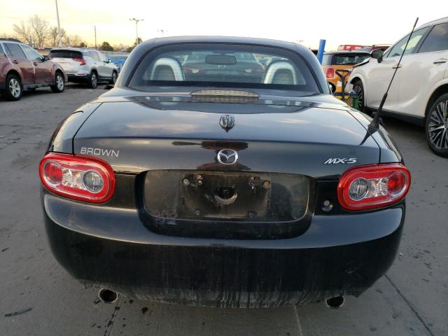 JM1NC2PF4B0217055 - 2011 MAZDA MX-5 MIATA BLACK photo 6