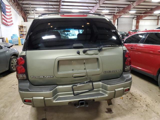 1GNDT13S632189457 - 2003 CHEVROLET TRAILBLAZE GREEN photo 6