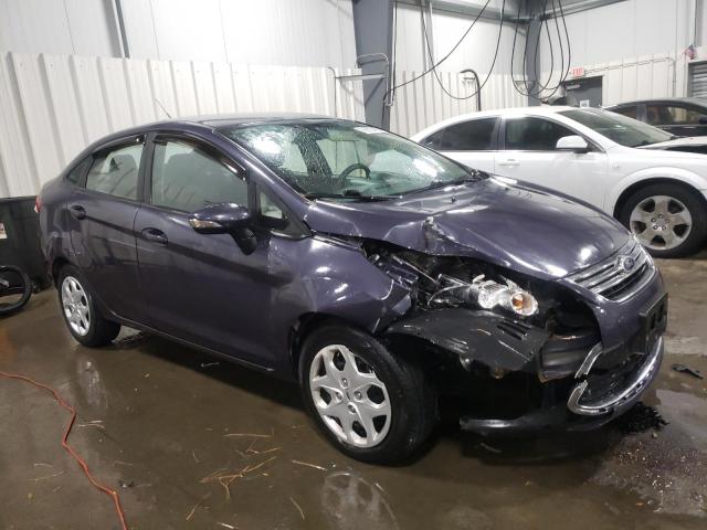 3FADP4BJ2DM122913 - 2013 FORD FIESTA SE GRAY photo 4