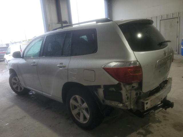 5TDKK3EH7AS019758 - 2010 TOYOTA HIGHLANDER SE SILVER photo 2