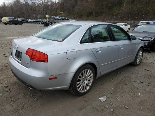 WAUDF78E46A089421 - 2006 AUDI A4 2.0T QUATTRO SILVER photo 3