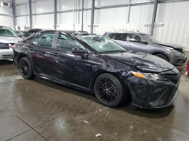 4T1B11HK5KU251010 - 2019 TOYOTA CAMRY L BLACK photo 4