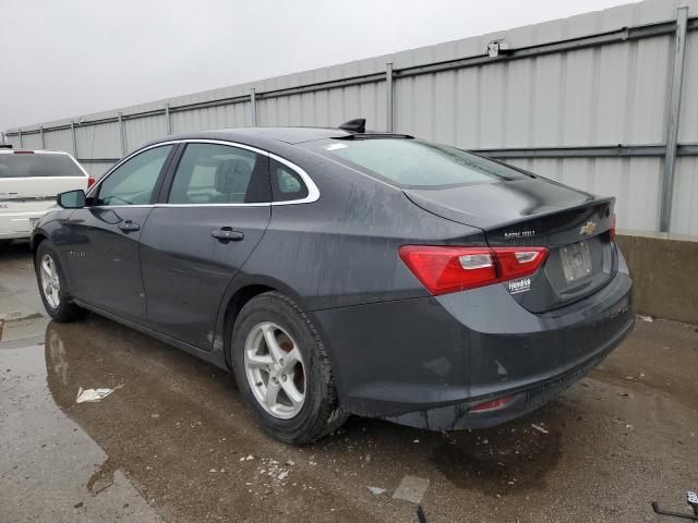 1G1ZB5ST6HF110512 - 2017 CHEVROLET MALIBU LS GRAY photo 2