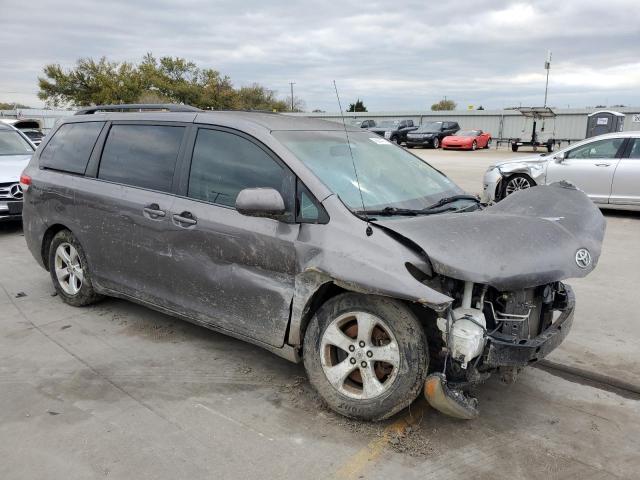 5TDKK3DC1ES453721 - 2014 TOYOTA SIENNA LE GRAY photo 4