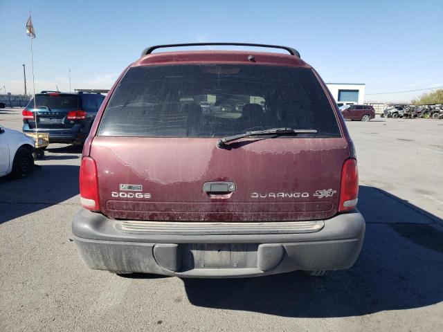 1D4HR38N23F562187 - 2003 DODGE DURANGO SPORT MAROON photo 6