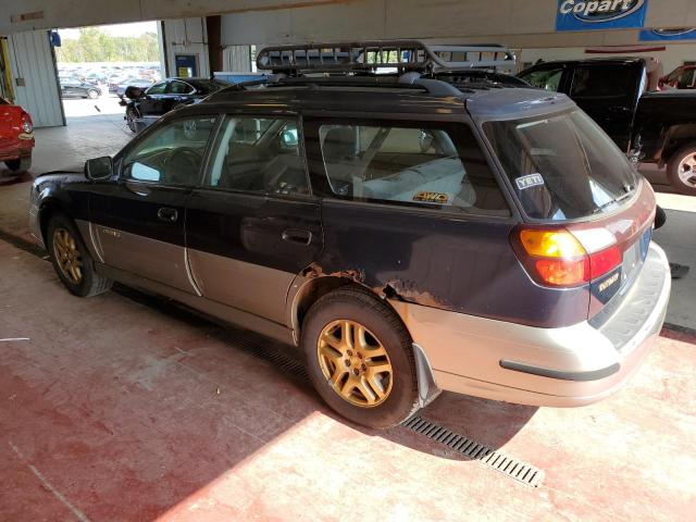 4S3BH675317638547 - 2001 SUBARU LEGACY OUTBACK AWP 蓝色 照片 2