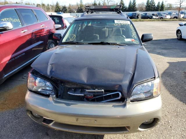 4S3BH675317638547 - 2001 SUBARU LEGACY OUTBACK AWP 蓝色 照片 5