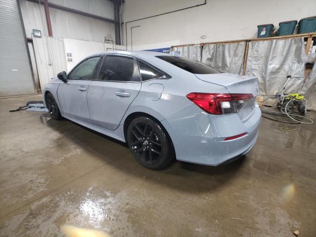 2HGFE2F54NH574499 - 2022 HONDA CIVIC SPORT GRAY photo 2