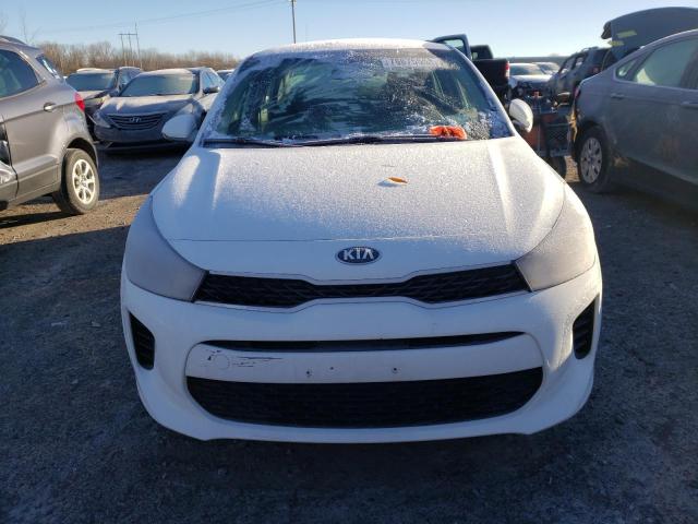 3KPA24ABXKE198554 - 2019 KIA RIO S WHITE photo 5