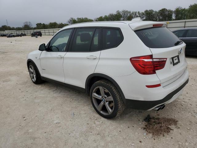 5UXWZ7C36H0X40323 - 2017 BMW X3 SDRIVE28I WHITE photo 2