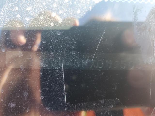 3TMJU4GNXDM150346 - 2013 TOYOTA TACOMA DOUBLE CAB PRERUNNER SILVER photo 12