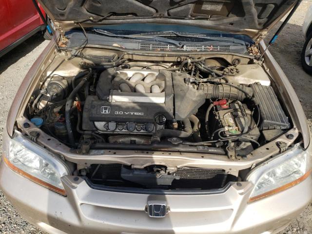 1HGCG1654YA055530 - 2000 HONDA ACCORD EX GOLD photo 11