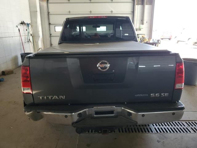 1N6BA07C88N343026 - 2008 NISSAN TITAN XE GRAY photo 6