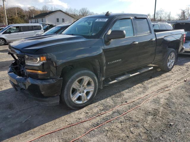 2GCVKMEC4K1244137 - 2019 CHEVROLET SILVERADO K1500 CUSTOM BLACK photo 1