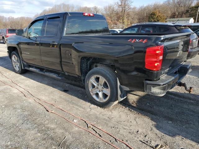 2GCVKMEC4K1244137 - 2019 CHEVROLET SILVERADO K1500 CUSTOM BLACK photo 2