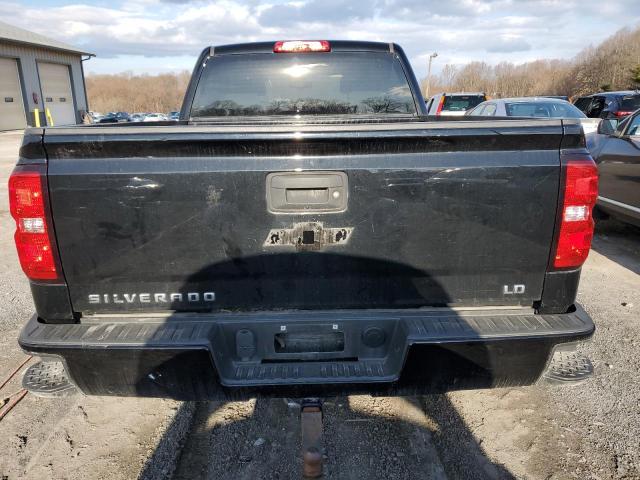 2GCVKMEC4K1244137 - 2019 CHEVROLET SILVERADO K1500 CUSTOM BLACK photo 6