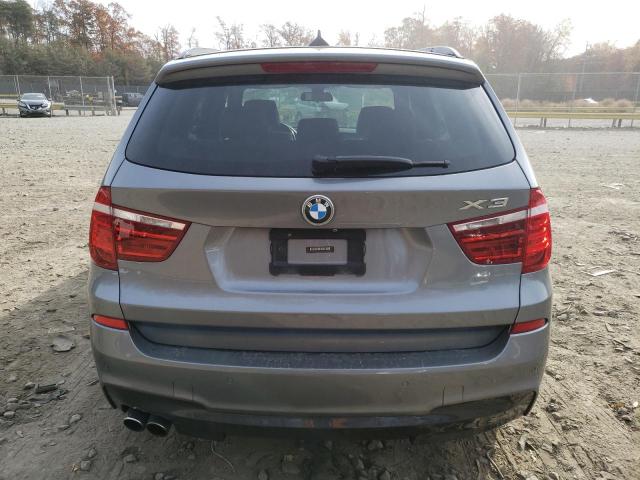 5UXWX9C57F0D47336 - 2015 BMW X3 XDRIVE28I GRAY photo 6