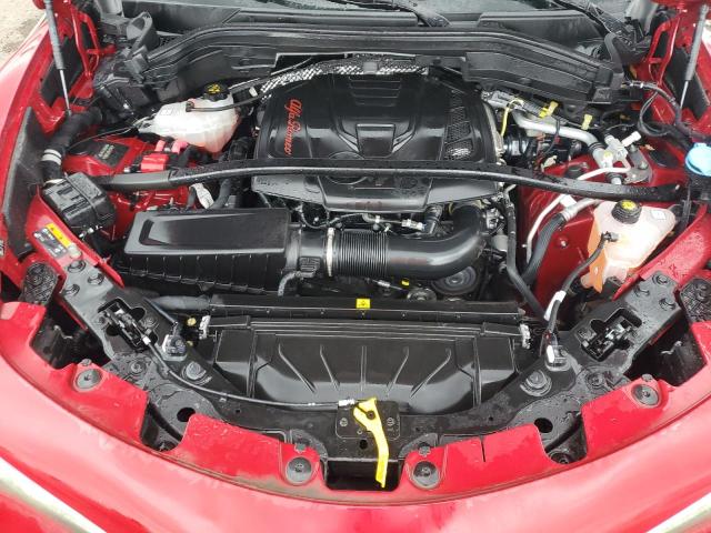 ZASPAKBN2M7D01101 - 2021 ALFA ROMEO STELVIO TI RED photo 12