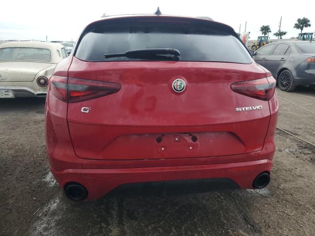 ZASPAKBN2M7D01101 - 2021 ALFA ROMEO STELVIO TI RED photo 6