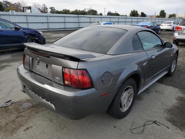 1FAFP40674F238616 - 2004 FORD MUSTANG GRAY photo 3