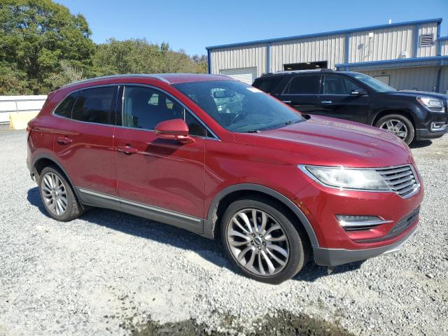 5LMCJ1A9XFUJ41441 - 2015 LINCOLN MKC BURGUNDY photo 4