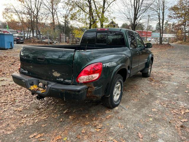 5TBBT48103S438743 - 2003 TOYOTA TUNDRA ACCESS CAB LIMITED GREEN photo 3