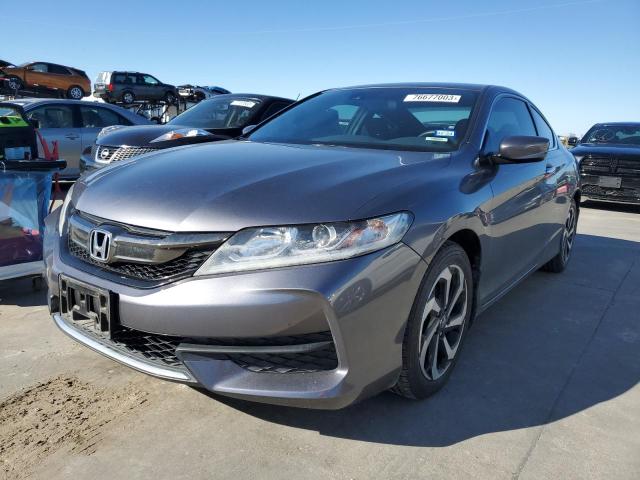 1HGCT1B42GA013073 - 2016 HONDA ACCORD LX-S GRAY photo 1