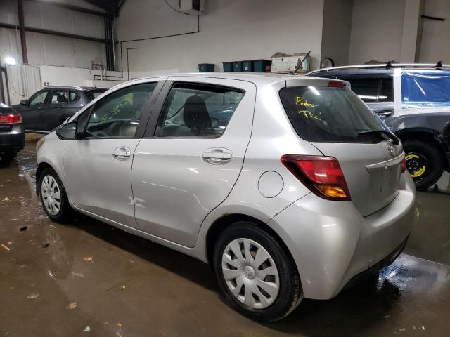 VNKKTUD38GA065704 - 2016 TOYOTA YARIS L SILVER photo 2