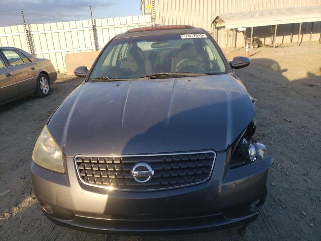 1N4BL11D36C231284 - 2006 NISSAN ALTIMA SE GRAY photo 5