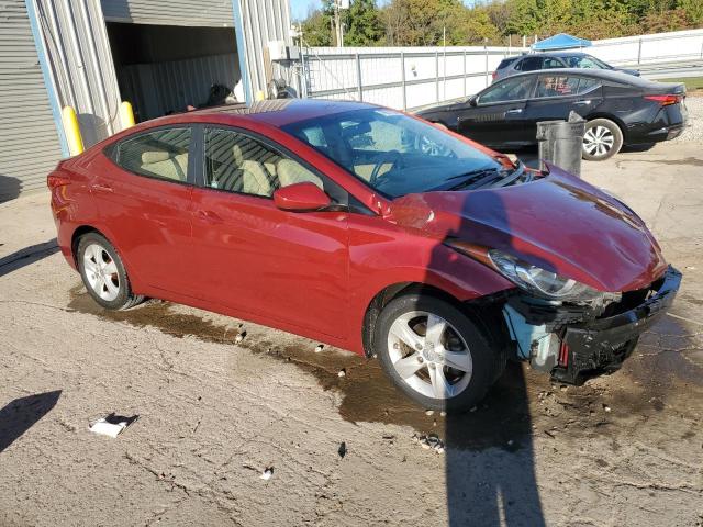 5NPDH4AEXDH312802 - 2013 HYUNDAI ELANTRA GLS BURGUNDY photo 4