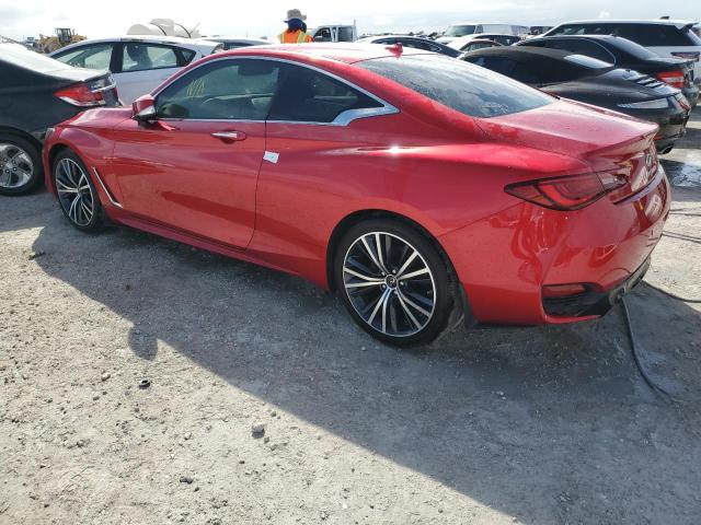 JN1EV7KK9NM600727 - 2022 INFINITI Q60 LUXE RED photo 2