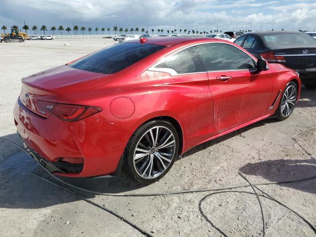 JN1EV7KK9NM600727 - 2022 INFINITI Q60 LUXE RED photo 3