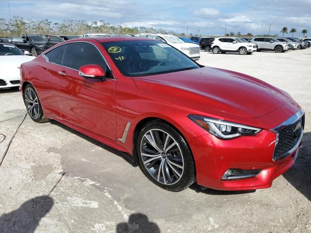 JN1EV7KK9NM600727 - 2022 INFINITI Q60 LUXE RED photo 4